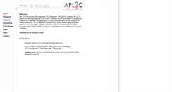 Desktop Screenshot of apl2c.de